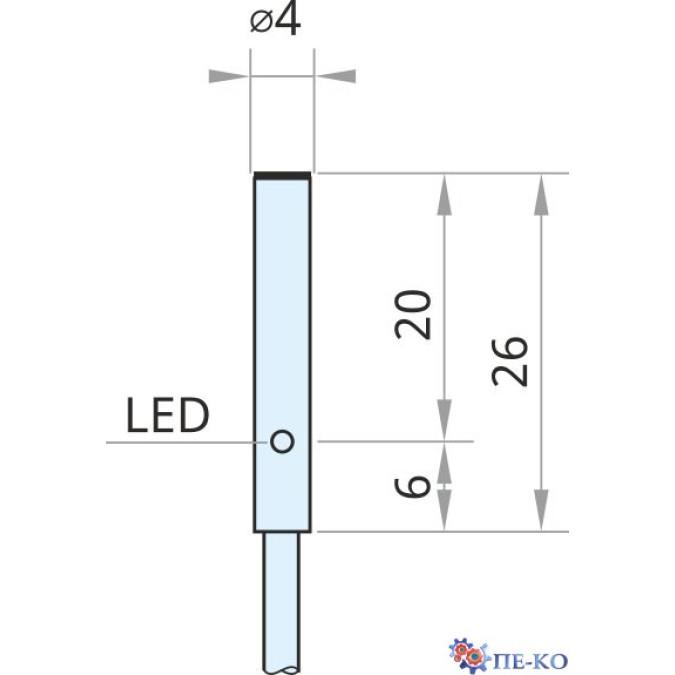 Індуктивний датчик Xecro IPSD4-S1.5PC26-A2U