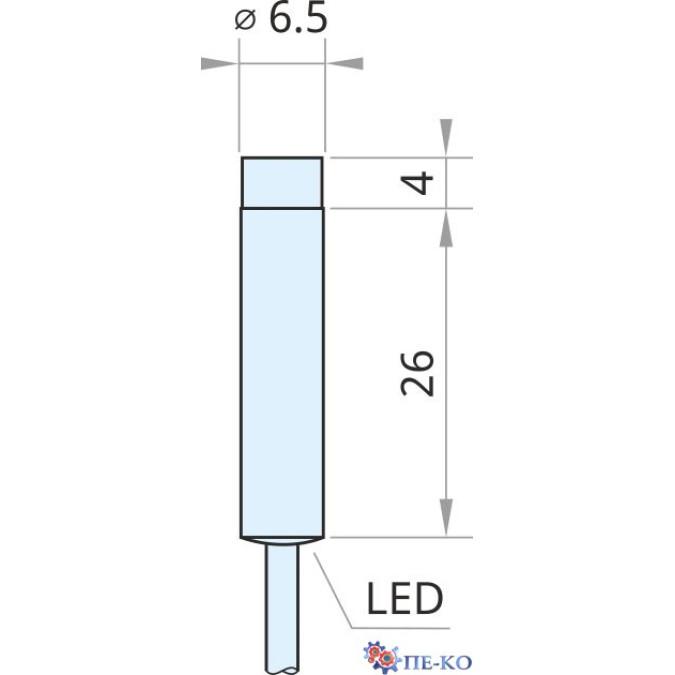 Індуктивний датчик Xecro IPSD6-N2PC30-A2P