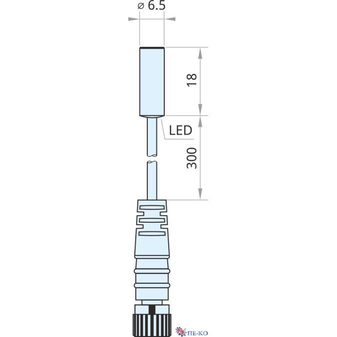 Індуктивний датчик Xecro IPSD6-S3NO18-3U8