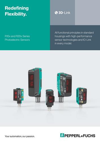 Оптичні датчики Pepperl+Fuchs серій R10x та R20x