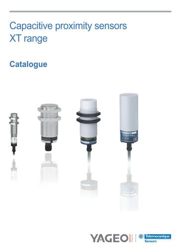 Завантажити каталог Ємнісні датчики Telemecanique