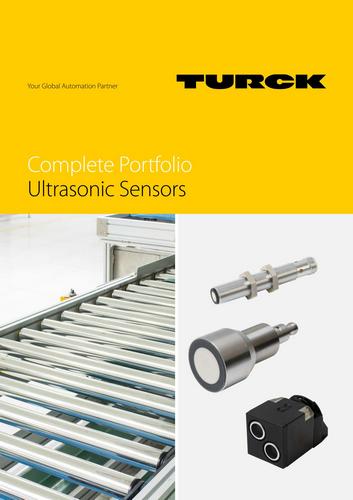Завантажити каталог Ультразвукові датчики TURCK