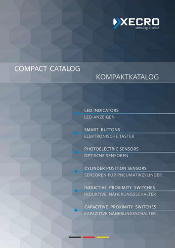 Завантажити Оглядовий каталог датчиків Xecro