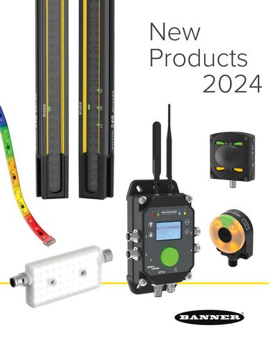 Завантажити каталог Новинки продукції Banner Engineering 2024