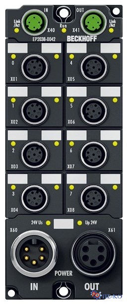 Модуль EtherCAT Beckhoff EP2038-0042 | Купити в Україні