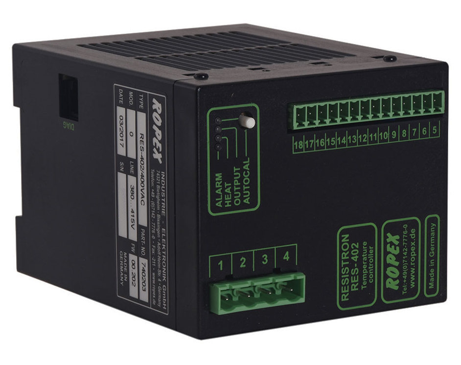 ᐉ Контролер Температури Ropex Resistron RES-402/400VAC | Купити в Україні