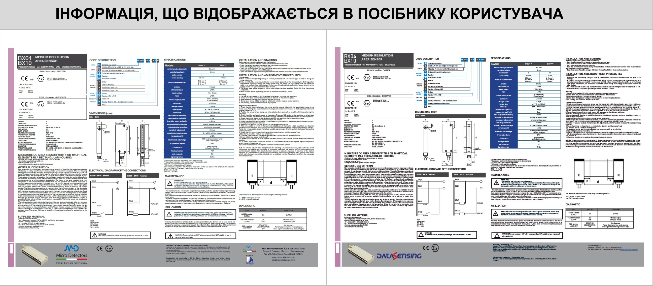 Ребрендинг Micro Detectors в Datasensing